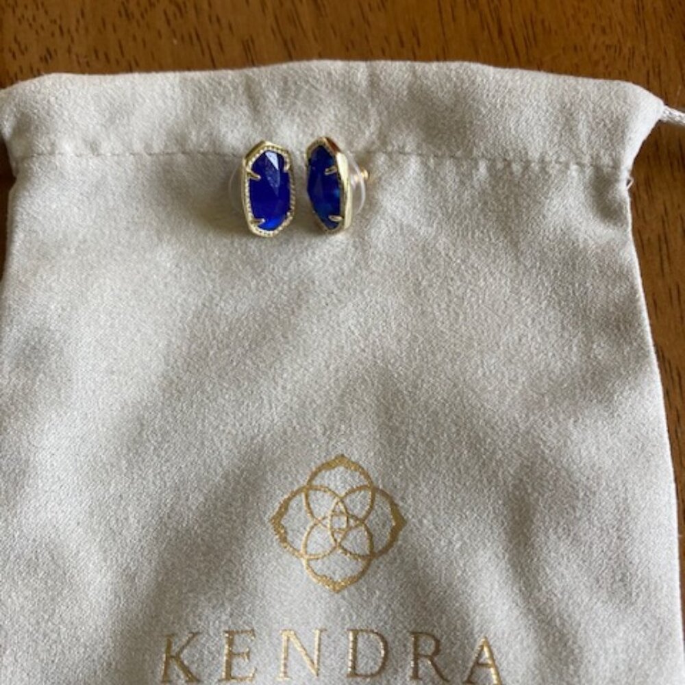 Kendra Scott Ellie Gold Stud Earrings - New
